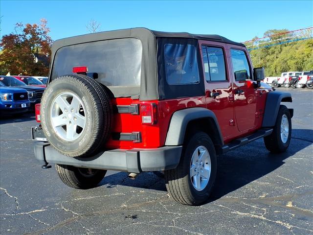 used 2016 Jeep Wrangler Unlimited car, priced at $19,993