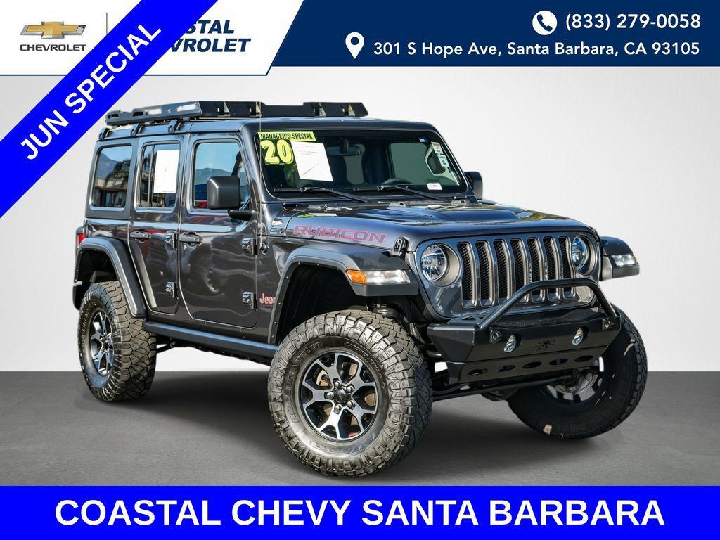 used 2020 Jeep Wrangler Unlimited car, priced at $33,685