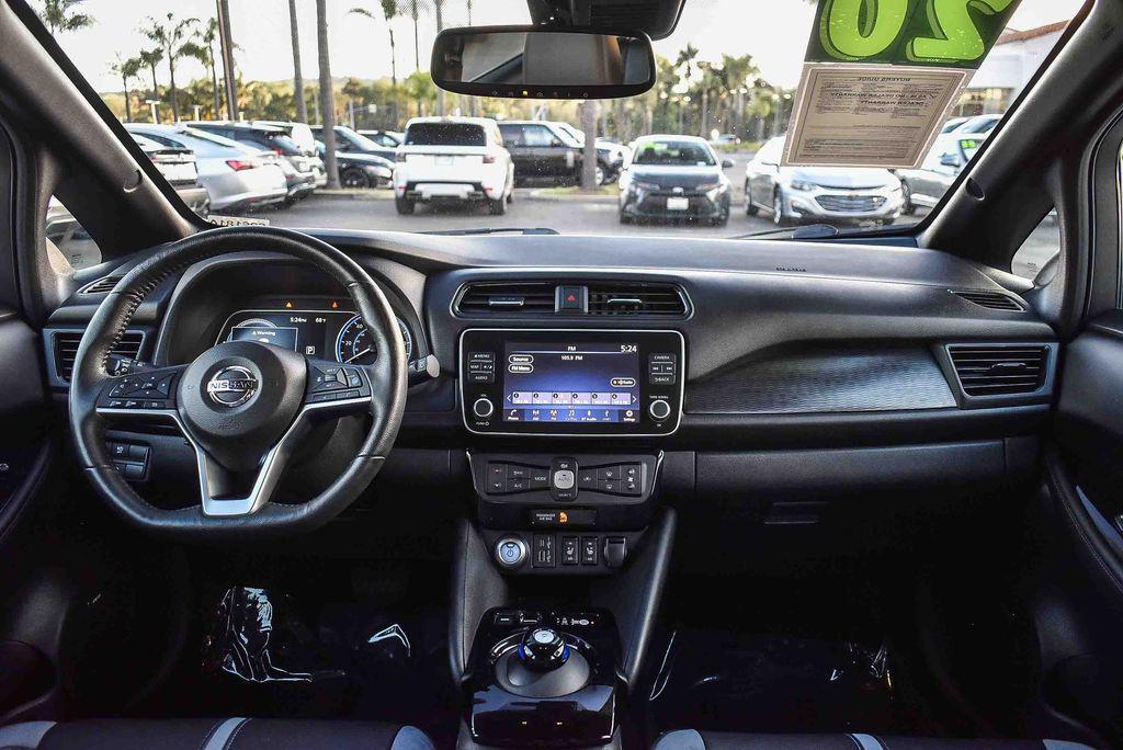 used 2020 Nissan Leaf car, priced at $13,800