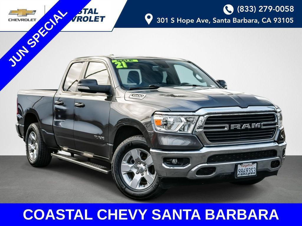 used 2021 Ram 1500 car, priced at $25,365