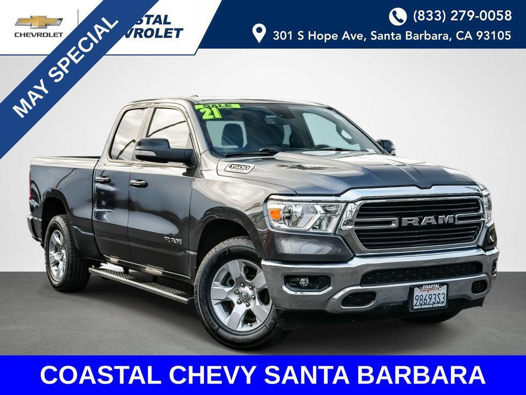 used 2021 Ram 1500 car, priced at $25,985