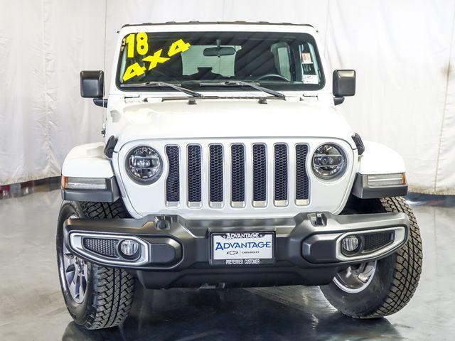 used 2018 Jeep Wrangler Unlimited car, priced at $24,191