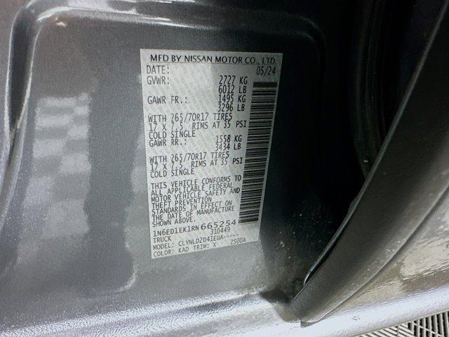 used 2024 Nissan Frontier car, priced at $31,987