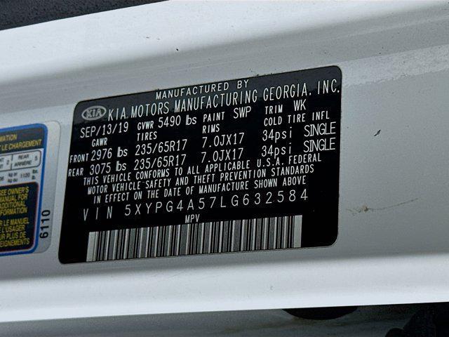 used 2020 Kia Sorento car, priced at $10,996