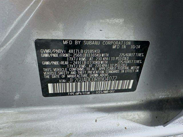 used 2024 Subaru Crosstrek car, priced at $24,487