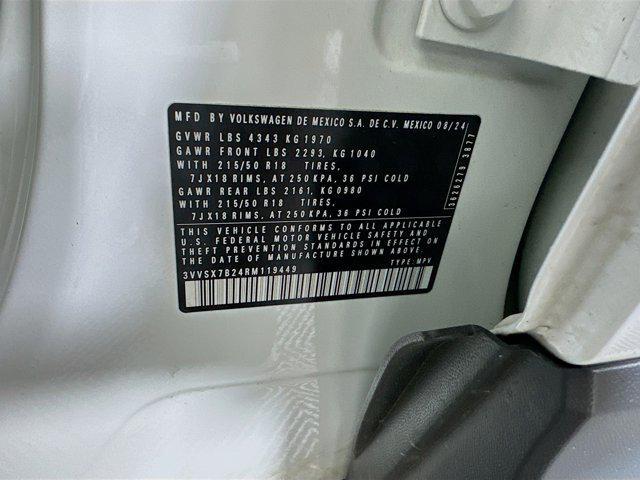 used 2024 Volkswagen Taos car, priced at $18,497