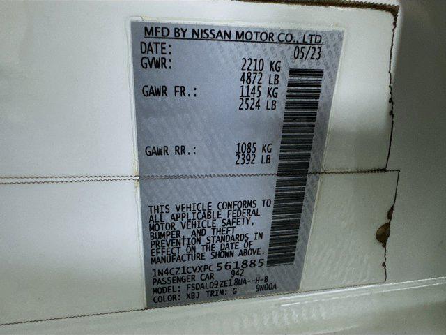 used 2023 Nissan Leaf car, priced at $14,996