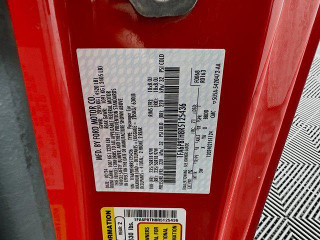 used 2024 Ford Mustang car, priced at $27,487