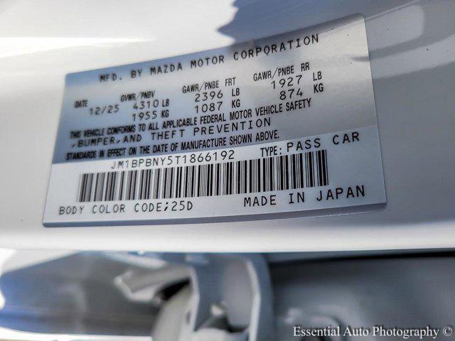 new 2026 Mazda Mazda3 car, priced at $38,842