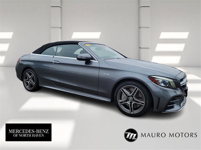 used 2020 Mercedes-Benz AMG C 43 car, priced at $30,999