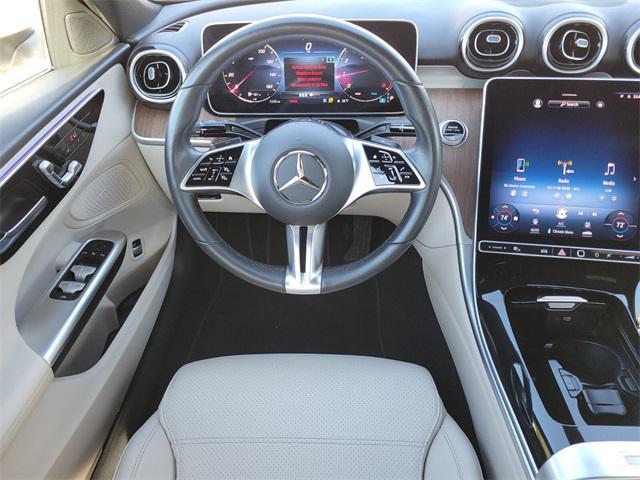 used 2024 Mercedes-Benz C-Class car, priced at $41,995