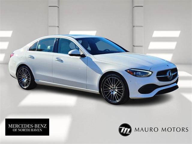 used 2024 Mercedes-Benz C-Class car, priced at $41,995