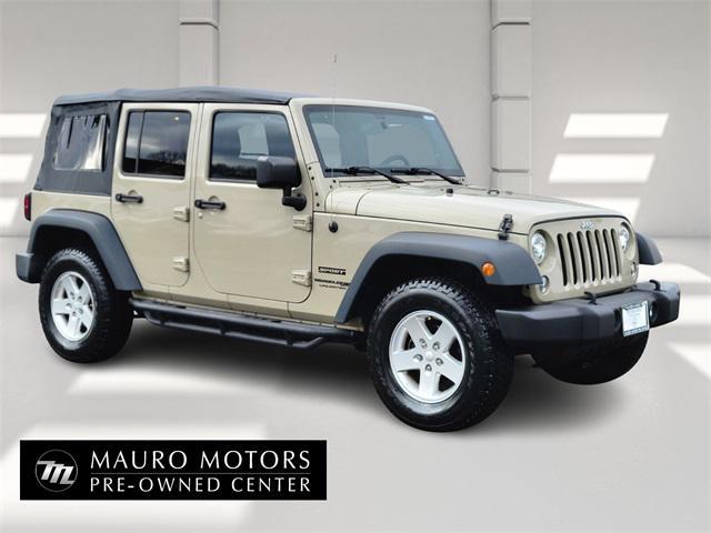 used 2018 Jeep Wrangler JK Unlimited car, priced at $18,297