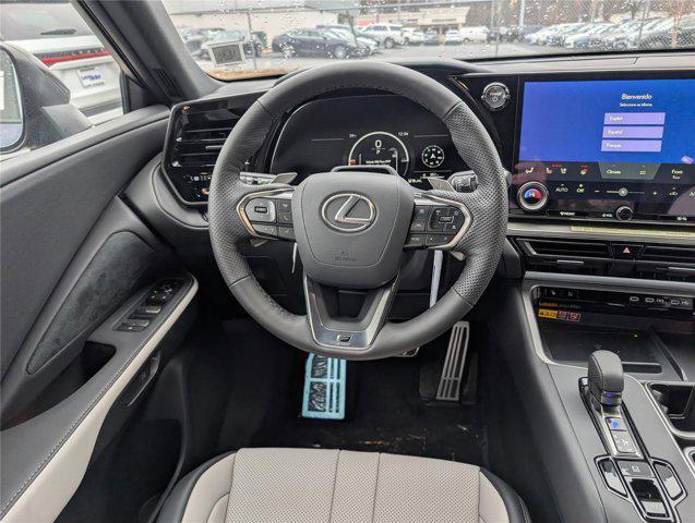 new 2025 Lexus TX 500h car, priced at $74,393