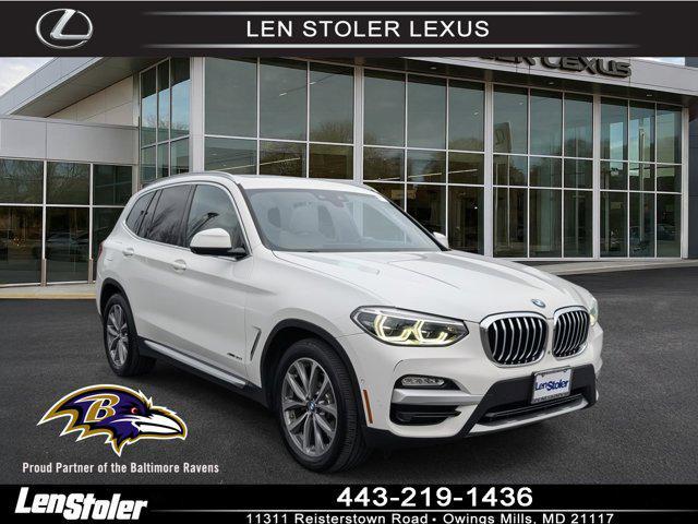 used 2018 BMW X3 car, priced at $20,600
