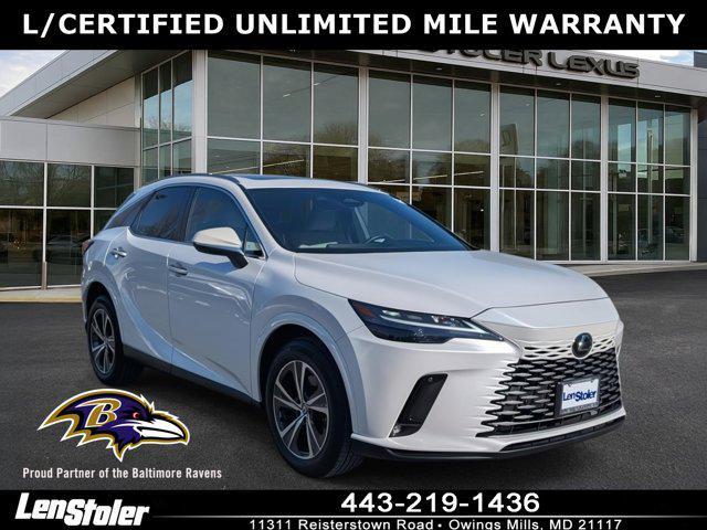 used 2025 Lexus RX 350 car, priced at $51,152