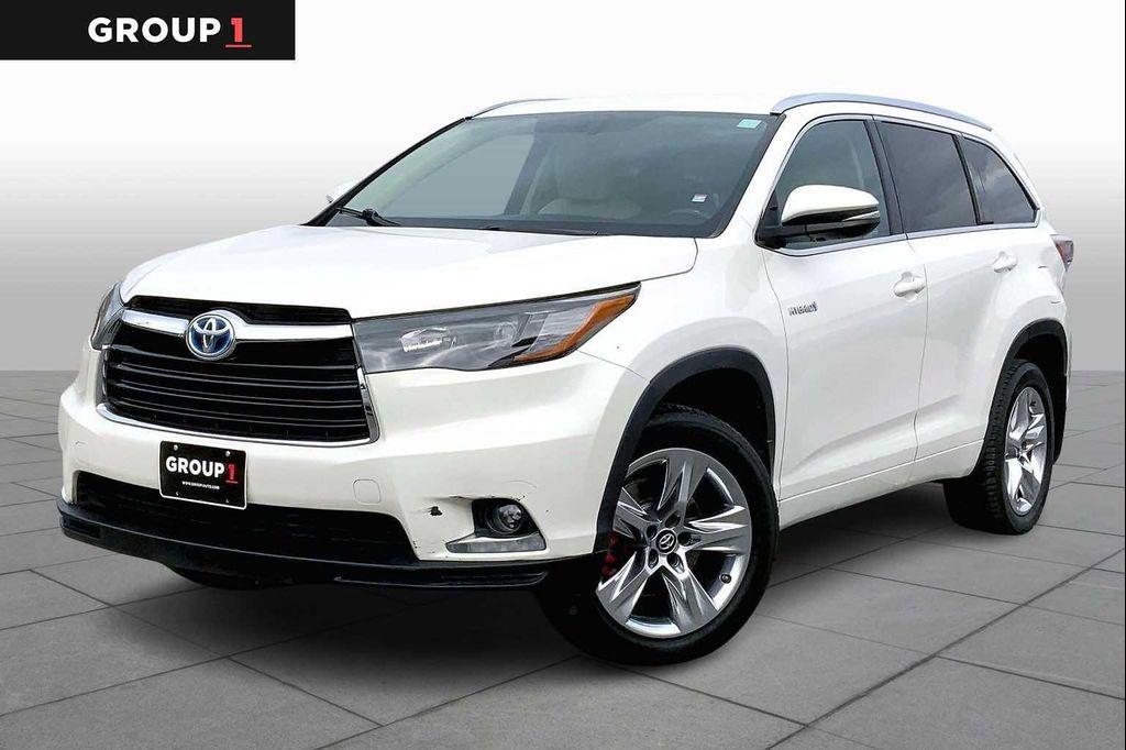 used 2015 Toyota Highlander Hybrid car, priced at $14,874