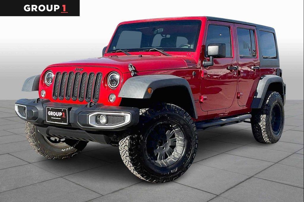 used 2014 Jeep Wrangler Unlimited car, priced at $14,711