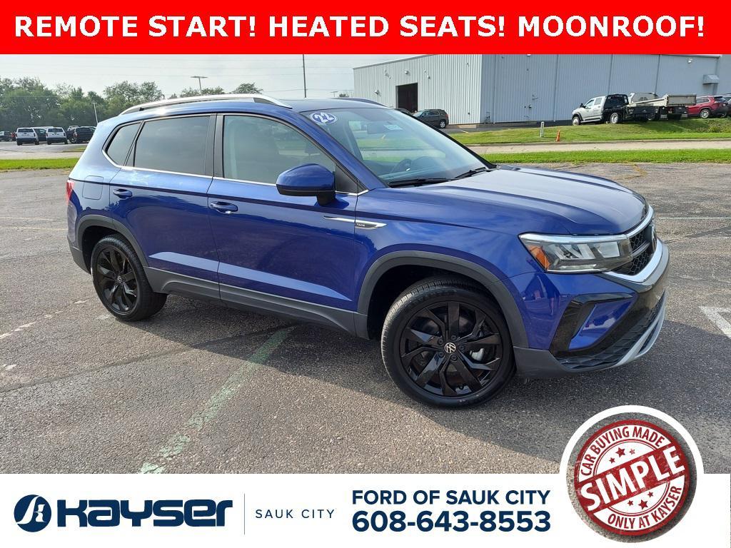 used 2022 Volkswagen Taos car, priced at $17,980