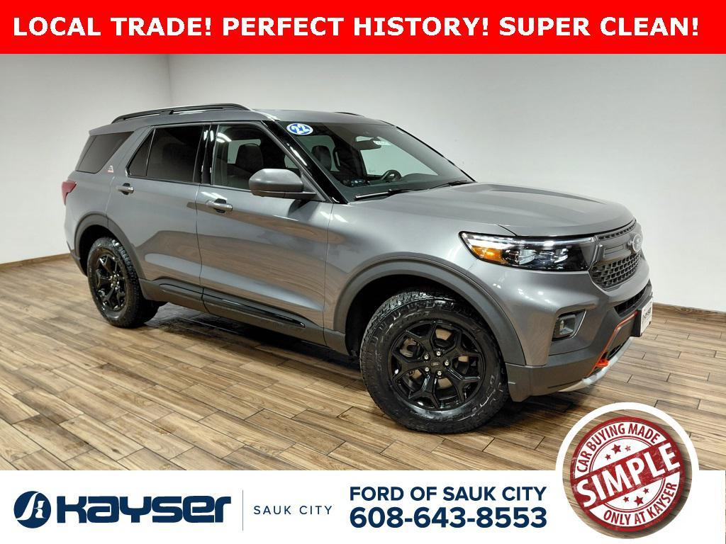 used 2022 Ford Explorer car, priced at $29,500
