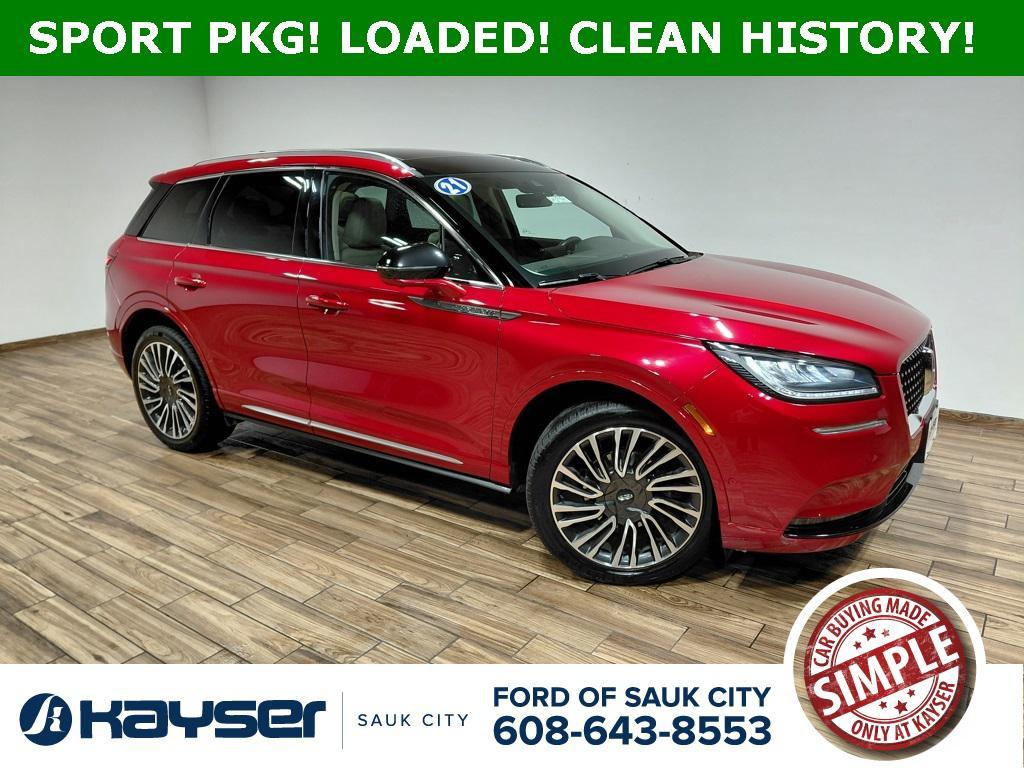 used 2021 Lincoln Corsair car, priced at $27,094