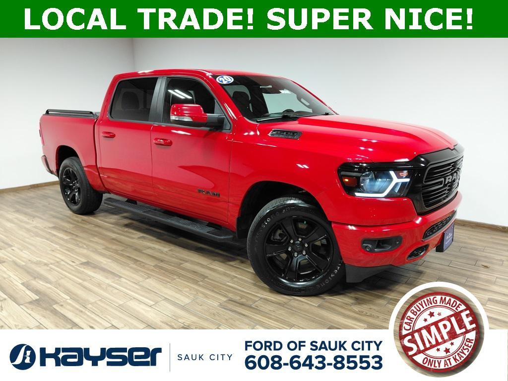 used 2020 Ram 1500 car, priced at $25,899