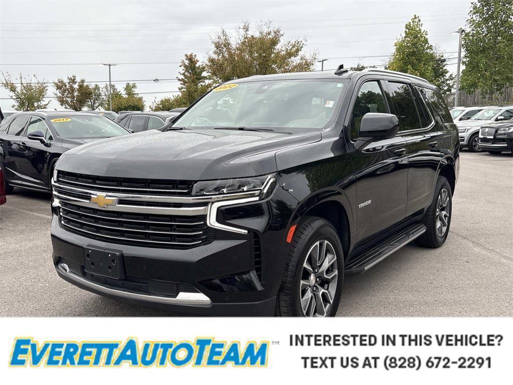 used 2022 Chevrolet Tahoe car, priced at $46,000