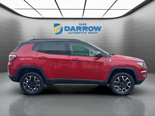 used 2021 Jeep Compass car, priced at $17,371