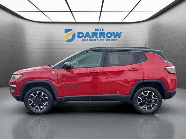 used 2021 Jeep Compass car, priced at $17,371