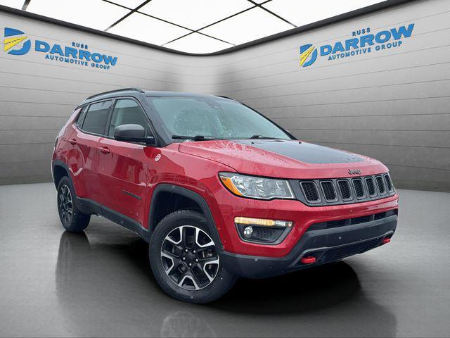 used 2021 Jeep Compass car, priced at $17,371