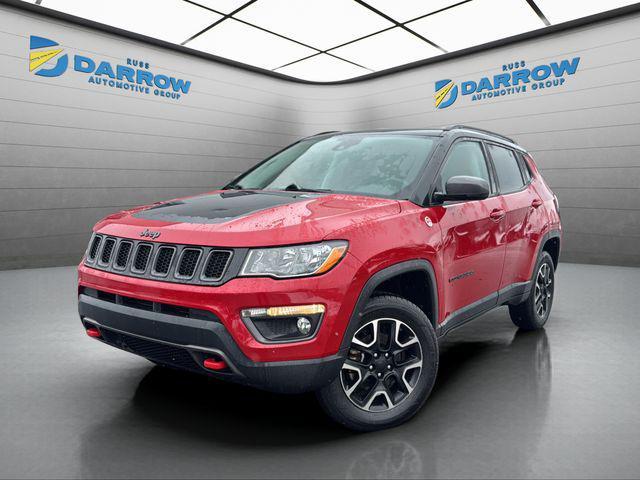 used 2021 Jeep Compass car, priced at $17,371