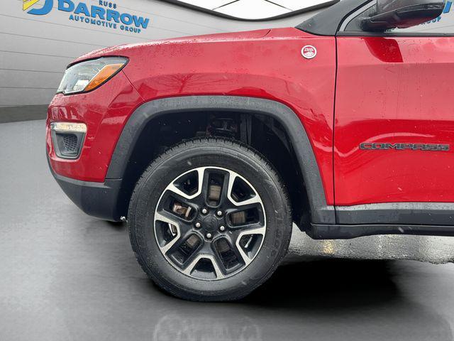 used 2021 Jeep Compass car, priced at $17,371
