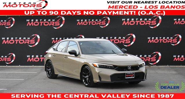 used 2025 Honda Civic car, priced at $25,400