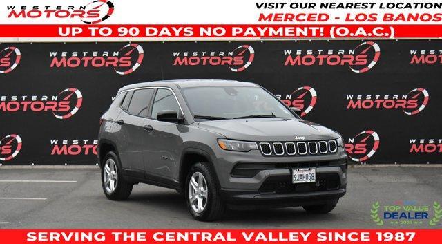 used 2023 Jeep Compass car, priced at $17,997