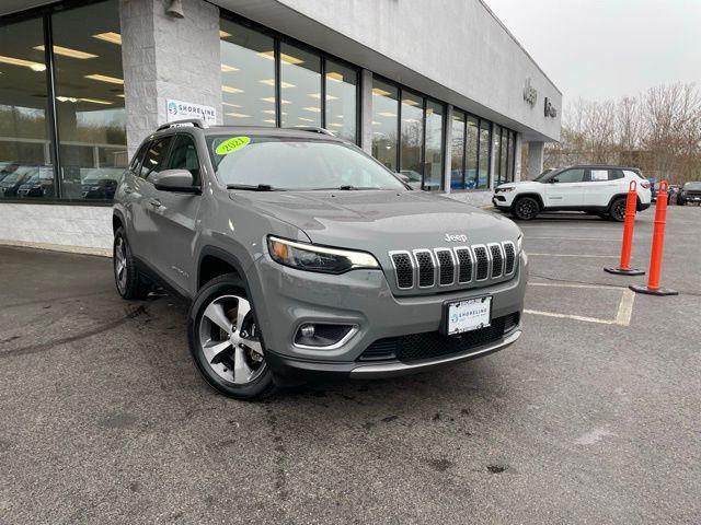 used 2021 Jeep Cherokee car, priced at $21,374