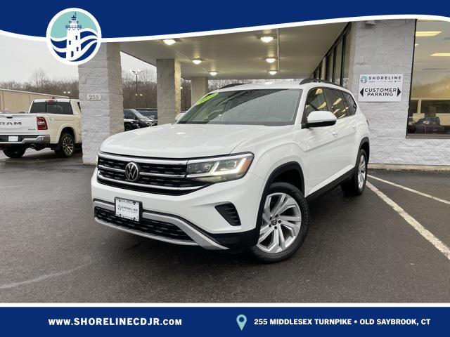 used 2022 Volkswagen Atlas car, priced at $27,655