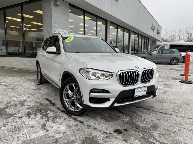 used 2021 BMW X3 car, priced at $23,774