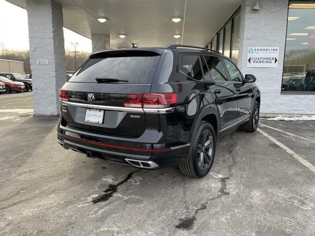 used 2021 Volkswagen Atlas car, priced at $20,644