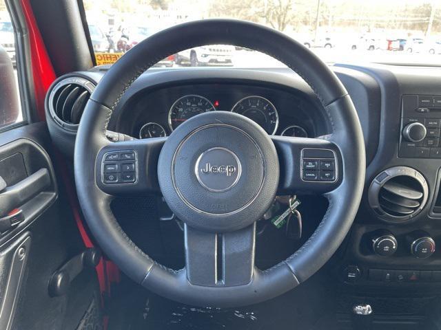 used 2017 Jeep Wrangler Unlimited car, priced at $18,287