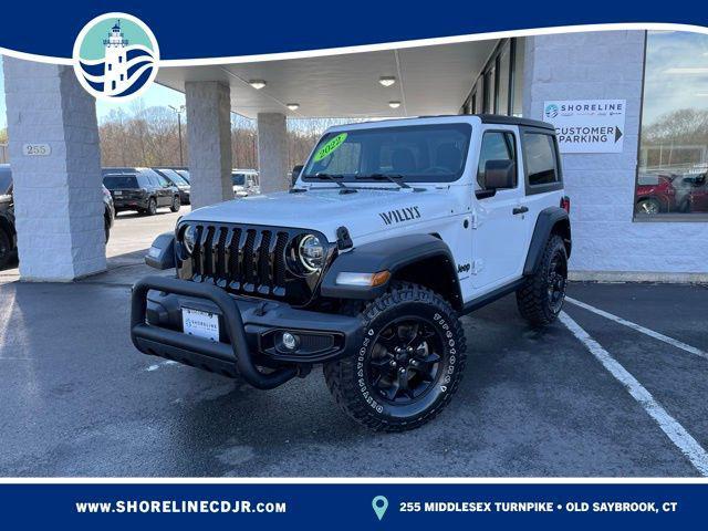 used 2022 Jeep Wrangler car, priced at $35,028