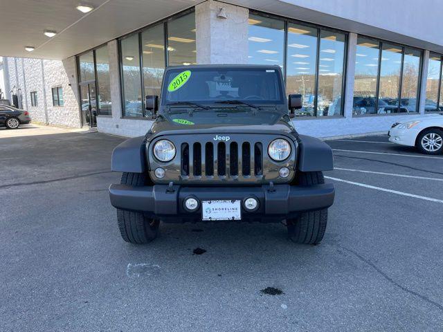 used 2015 Jeep Wrangler Unlimited car, priced at $15,994