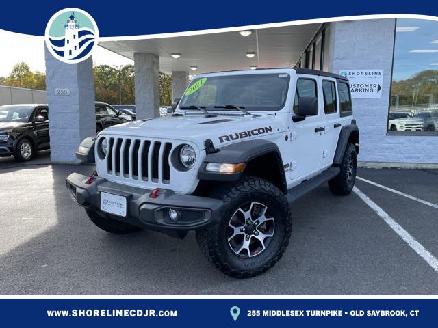 used 2021 Jeep Wrangler Unlimited car, priced at $35,044