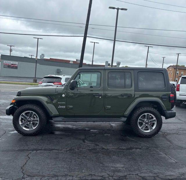 used 2021 Jeep Wrangler Unlimited car, priced at $31,774