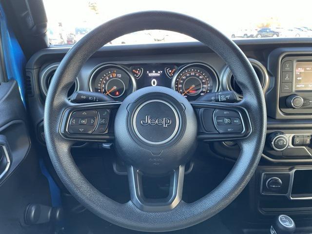 used 2021 Jeep Wrangler Unlimited car, priced at $26,372