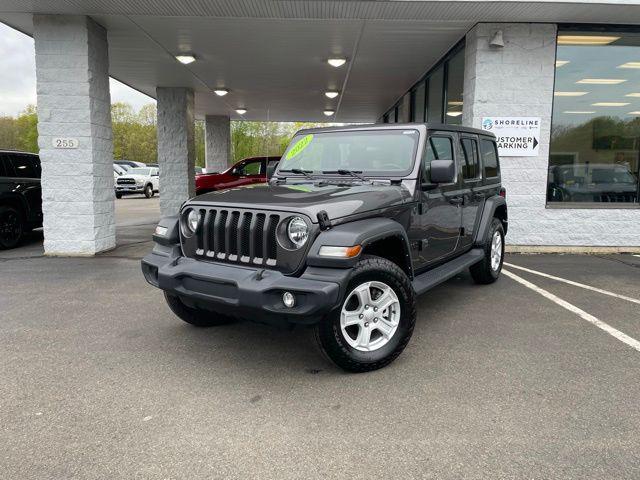 used 2022 Jeep Wrangler Unlimited car, priced at $28,319
