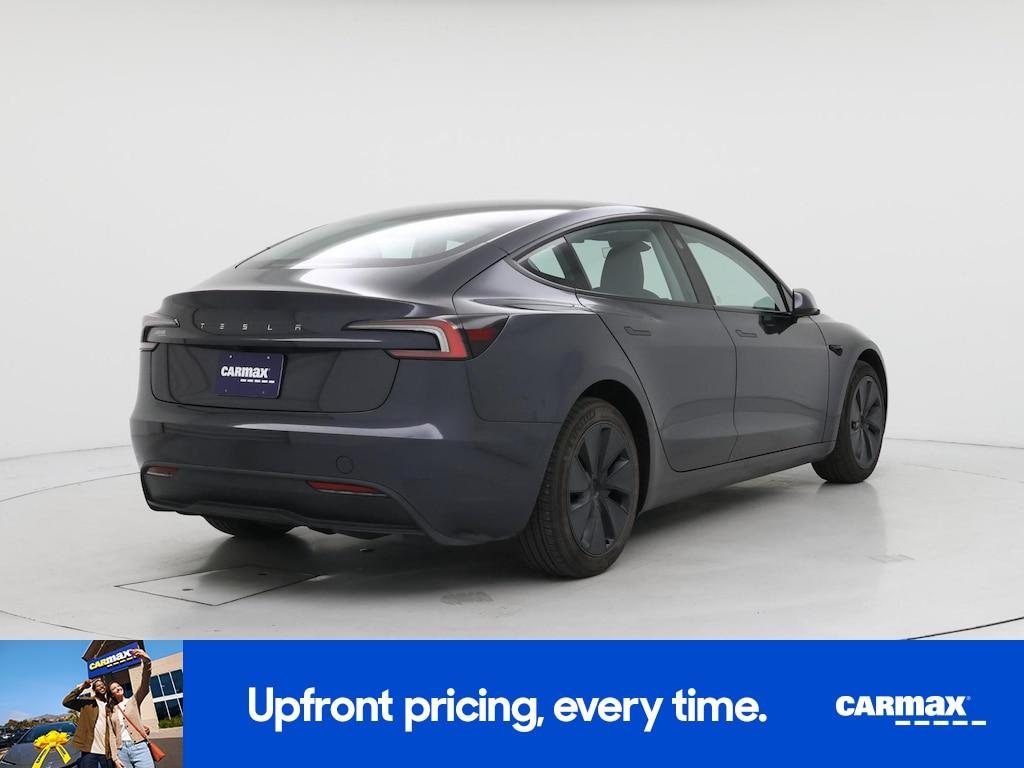 used 2025 Tesla Model 3 car, priced at $38,998