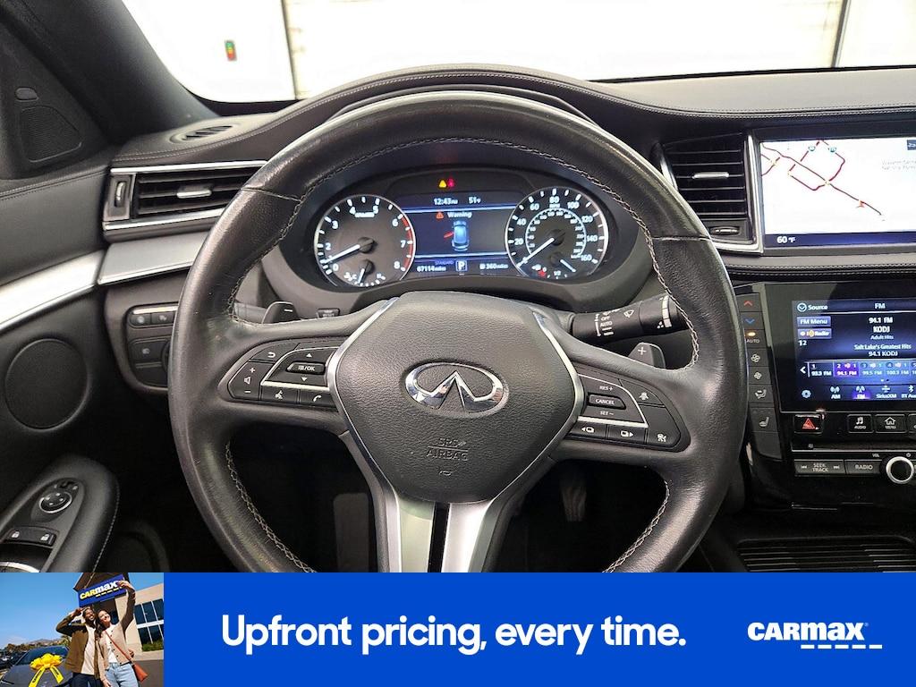 used 2020 INFINITI QX50 car, priced at $21,998