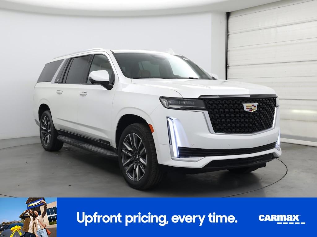 used 2021 Cadillac Escalade car, priced at $59,998