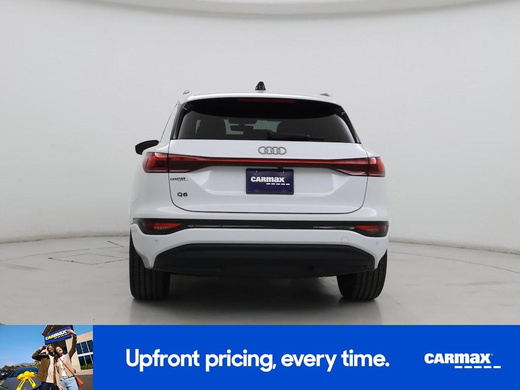 used 2025 Audi Q6 e-tron car, priced at $54,998