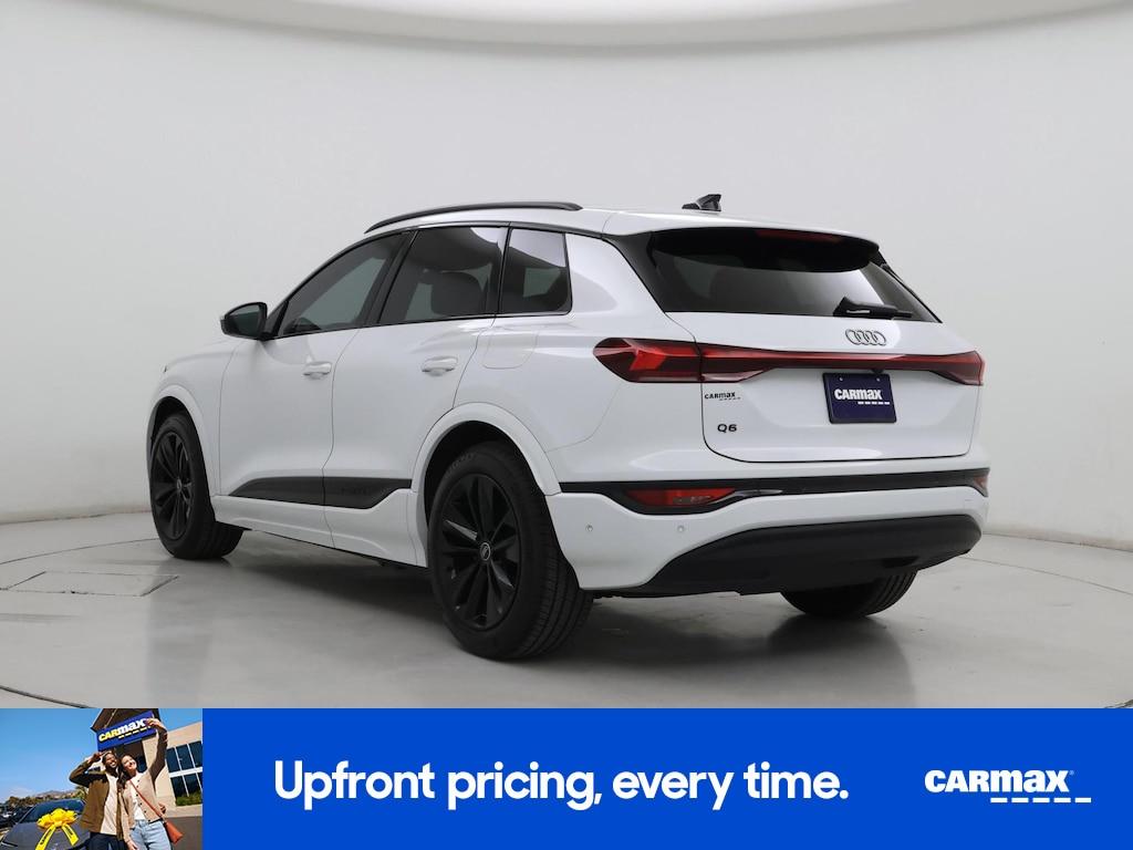 used 2025 Audi Q6 e-tron car, priced at $54,998